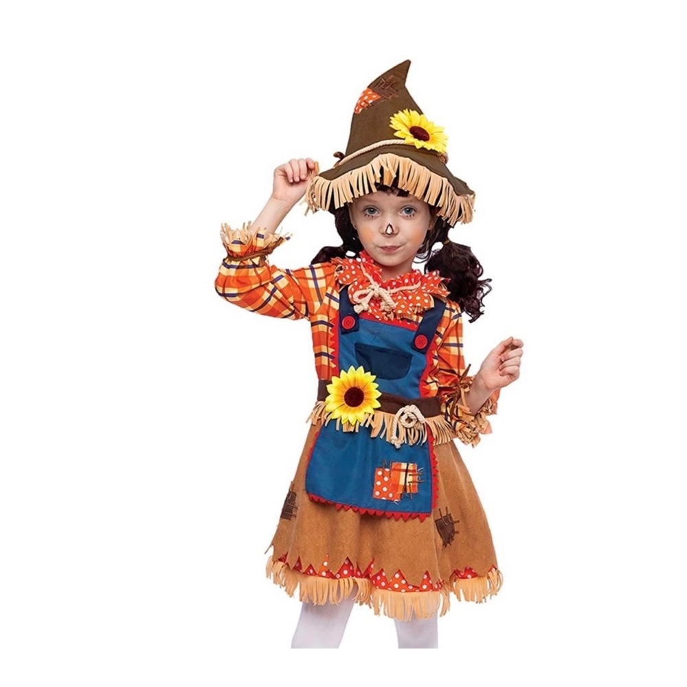 Scarecrow Girl Halloween Costume, 3T